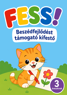 FESS! - beszédfejlődést támogató kifestő 3 éveseknek - ONLINE TERMÉK
