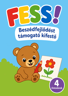 FESS! - beszédfejlesztést támogató kifestő 4 éveseknek - ONLINE TERMÉK